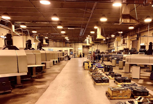 Line of Acme Multi-Spindles ready for auction