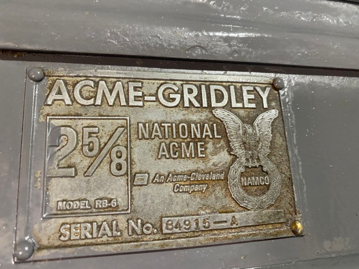Acme-Gridley 2-5/8" RB-6
