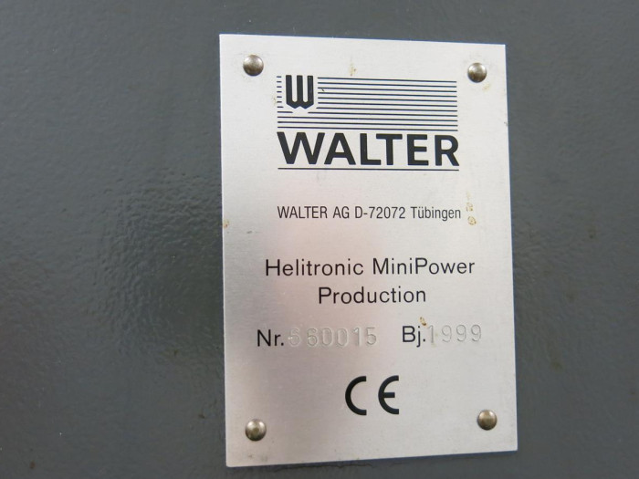 WALTER HELITRONIC MINI POWER CNC TOOL AND CUTTER GRINDER