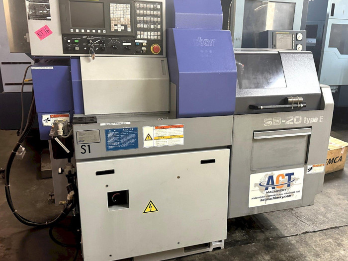 Star SB-20 Type E Swiss CNC Automatic Lathe