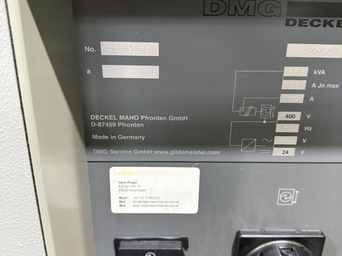 DMG DMC 60 T RS3