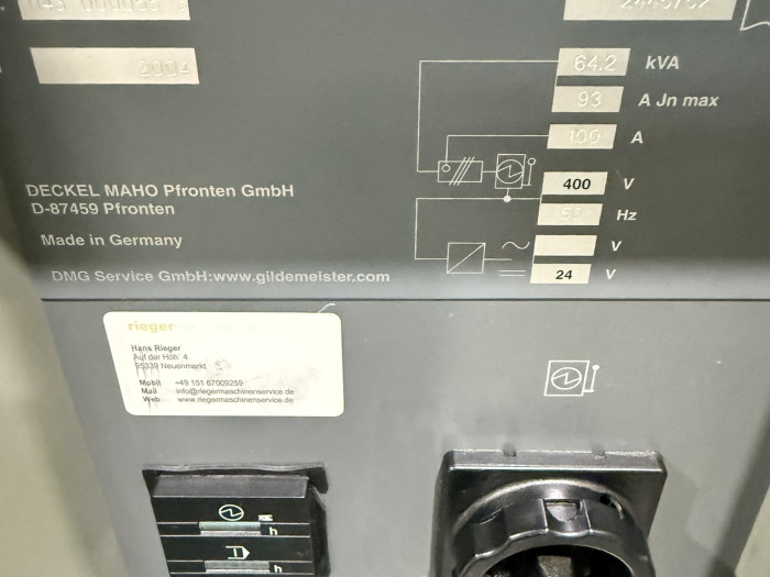DMG DMC 60 T RS3