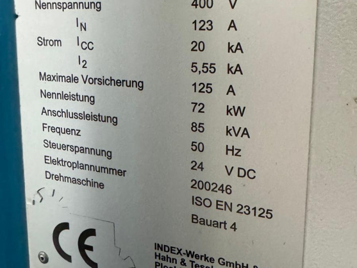 INDEX MS40C CNC Multi-Spindle