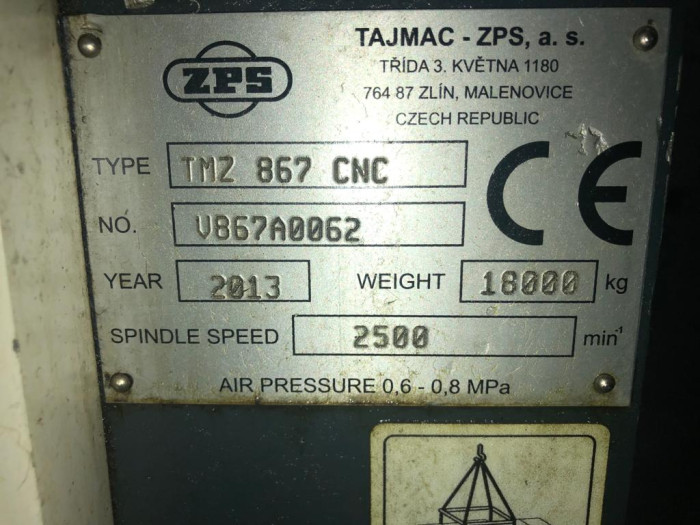 ZPS TMZ 867 CNC Multi-Spindle