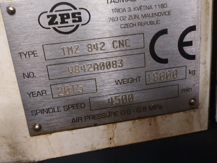 ZPS TMZ 842 CNC Multi-Spindle