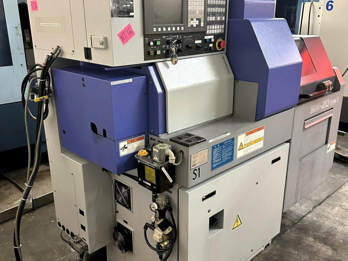 Star SB-20 Type E Swiss CNC Automatic Lathe